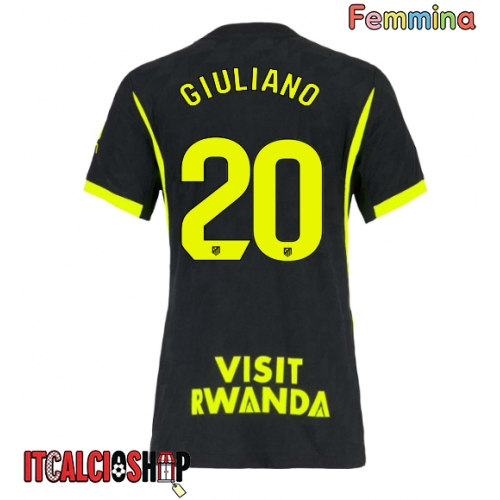 Atletico Madrid Giuliano Simeone #20 Seconda Maglia Femmina 2026-27 Manica Corta